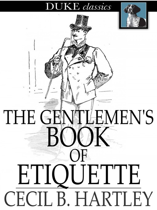 Cover of The Gentlemen's Book of Etiquette